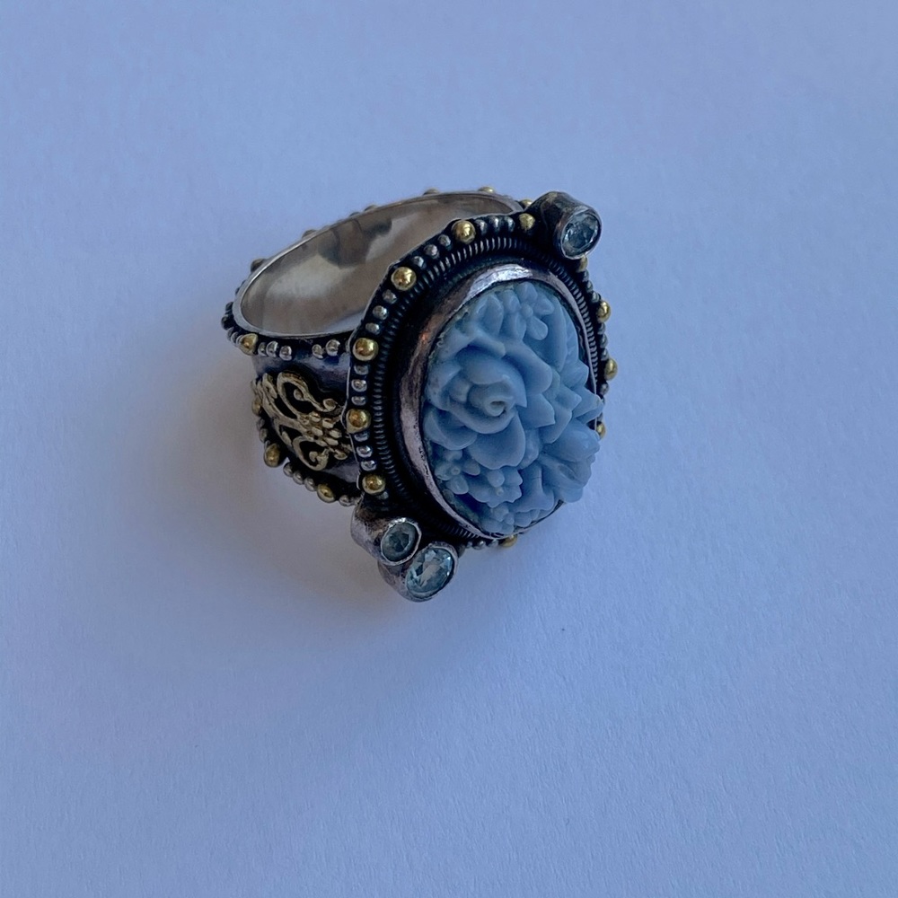 Mars and Valentine ✨ vintage cocktail ring - Picture 6 of 8